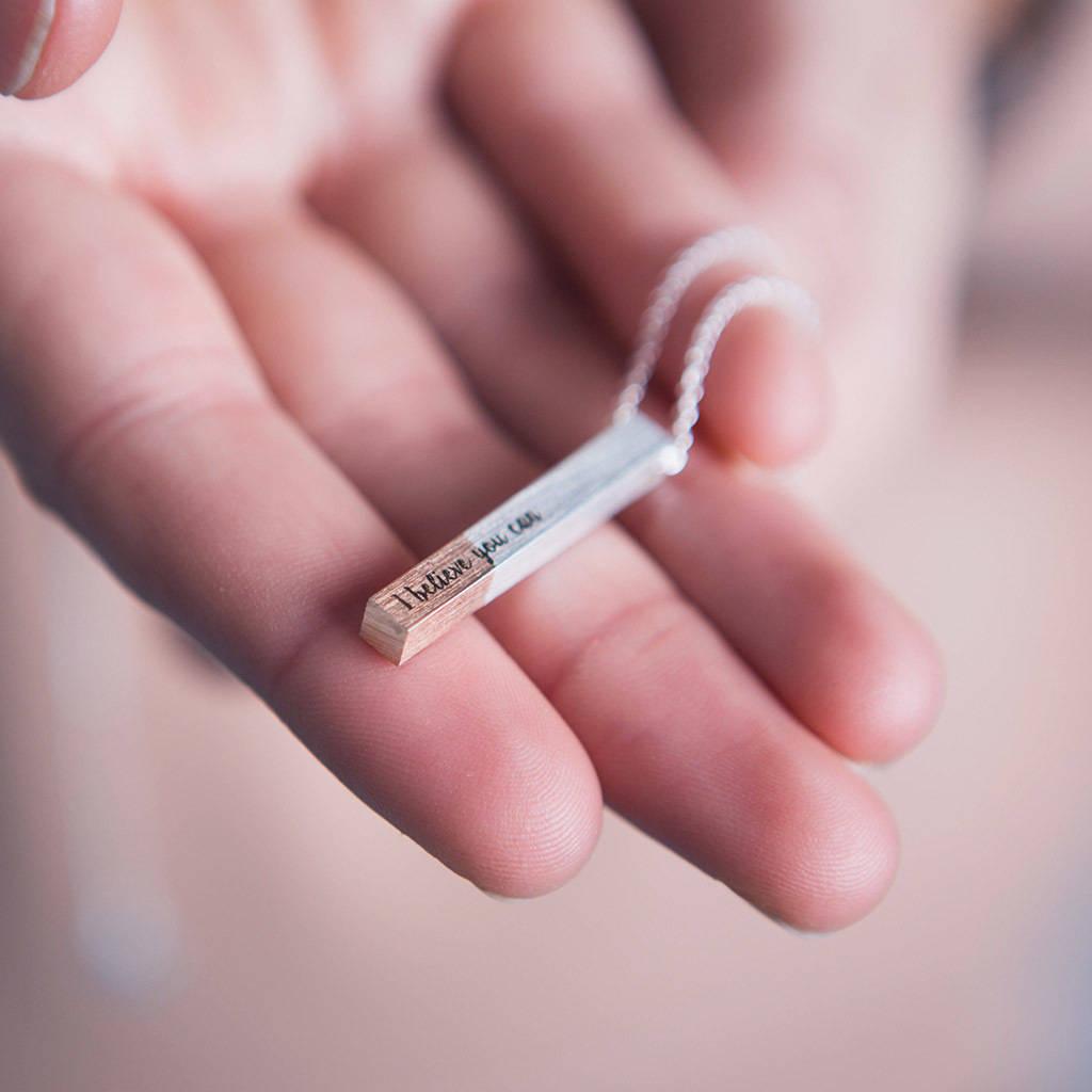 Personalised Bar Necklace