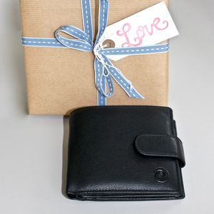 Leather Wallet ~ Rfid Protected