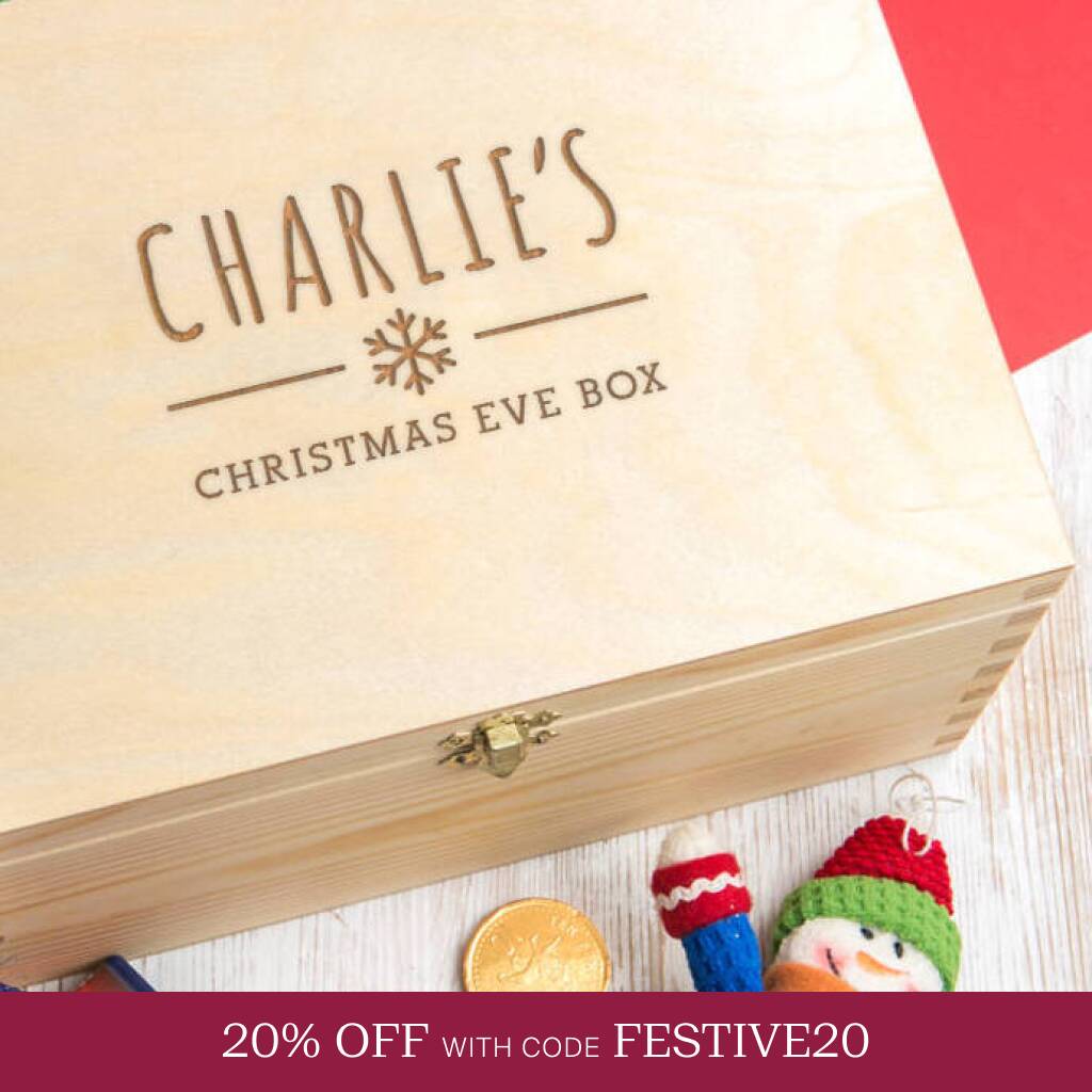 Personalised Children's Christmas Eve Box