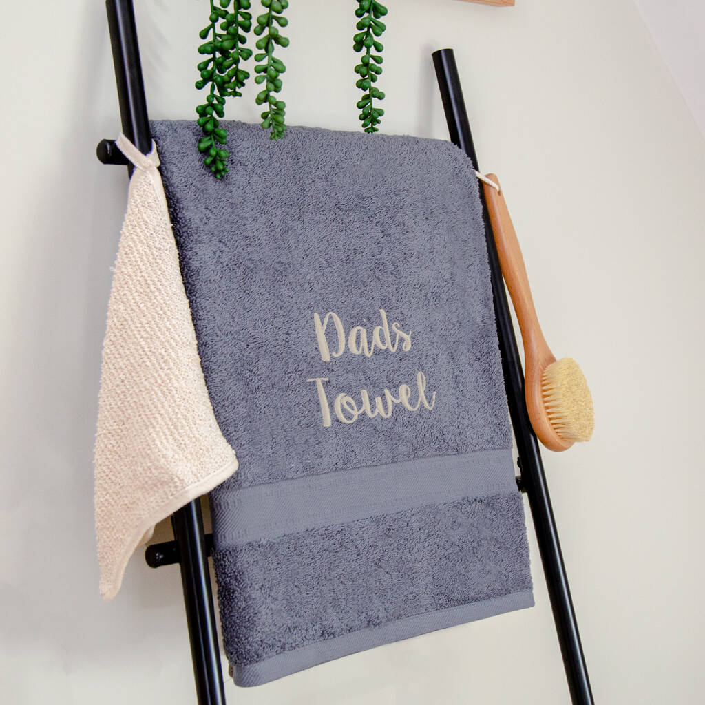 Personalised Luxury Cotton Bath Sheet