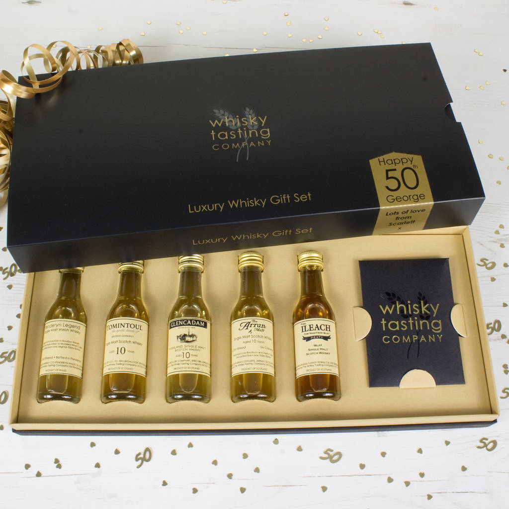 40 / 50 Year Old Birthday Whisky Gift Set