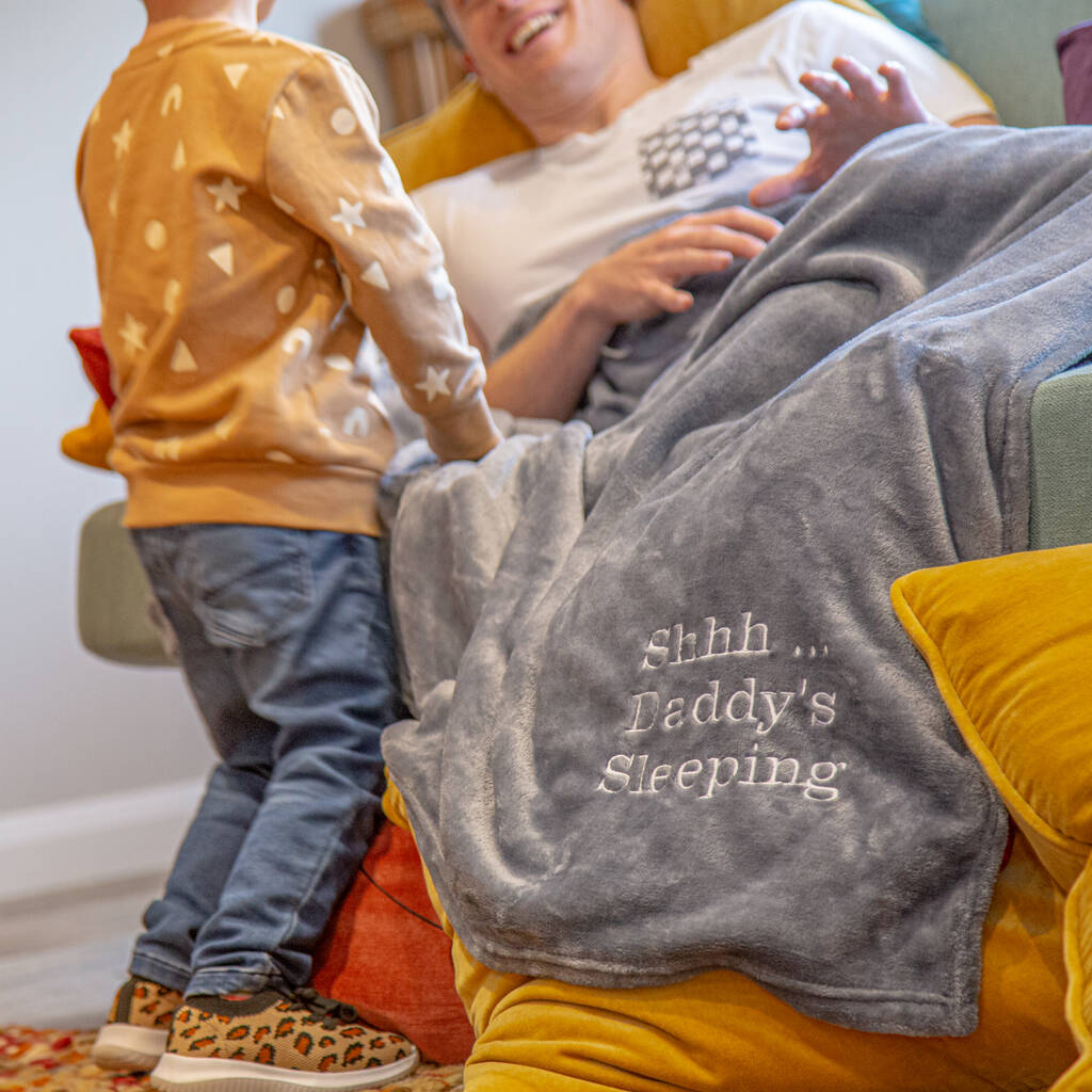Personalised Ultra Soft Shimmering Throw