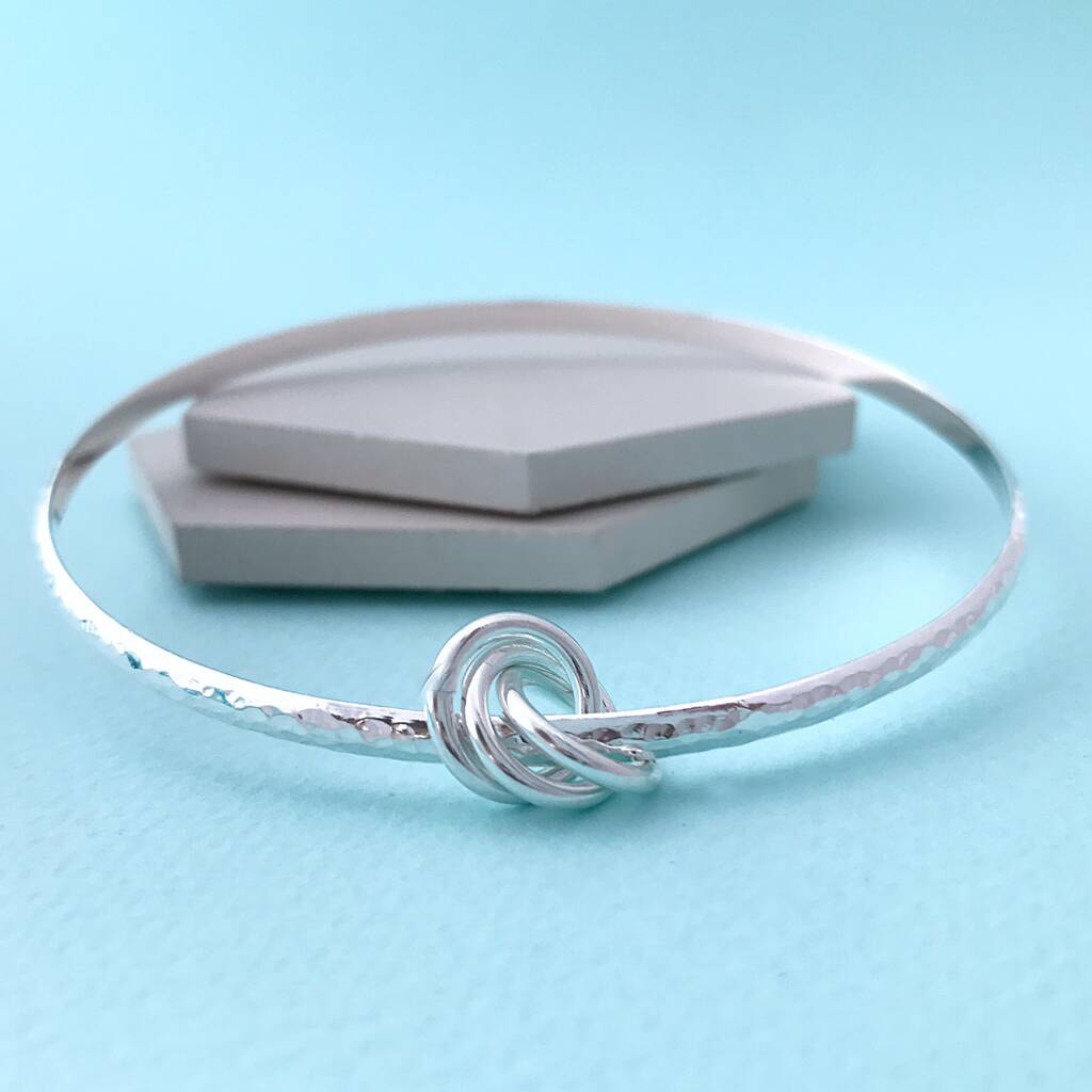 Personalised Friendship Knot Bangle