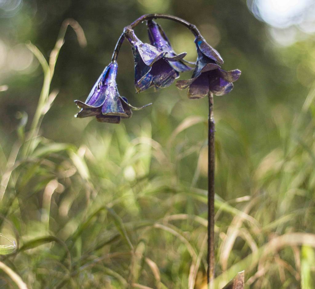 Bluebell Handmade Recycled Metal Garden Sculpture