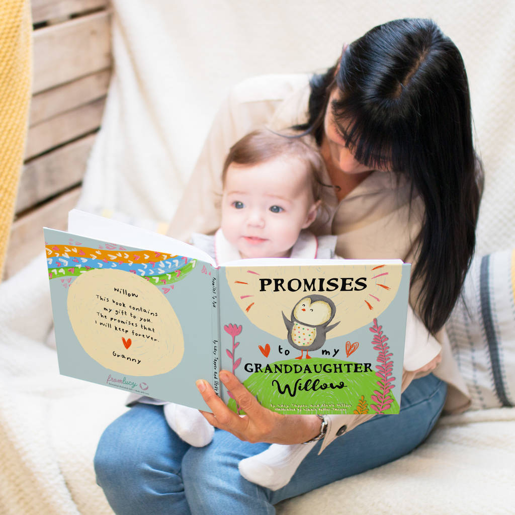 Personalised 'Promises To You' Book For Grandchild