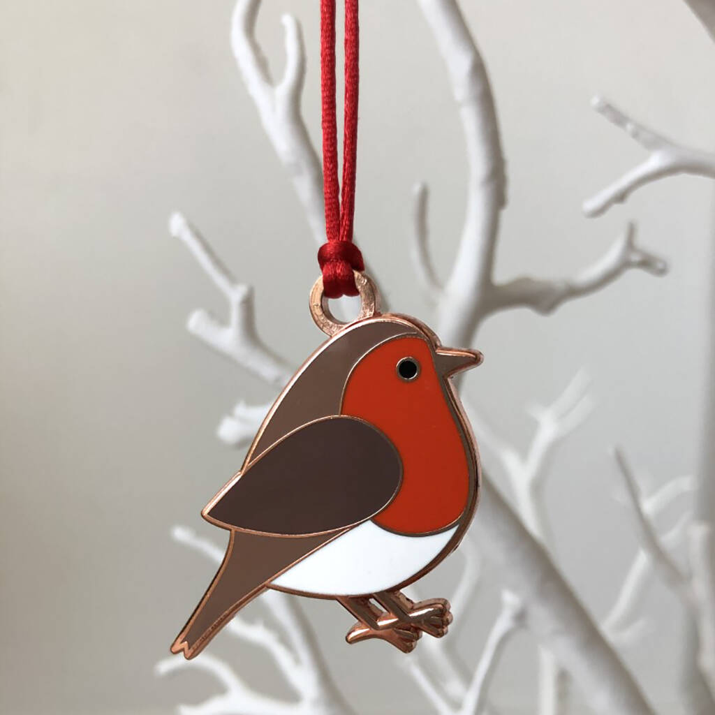 Robin Christmas Decoration