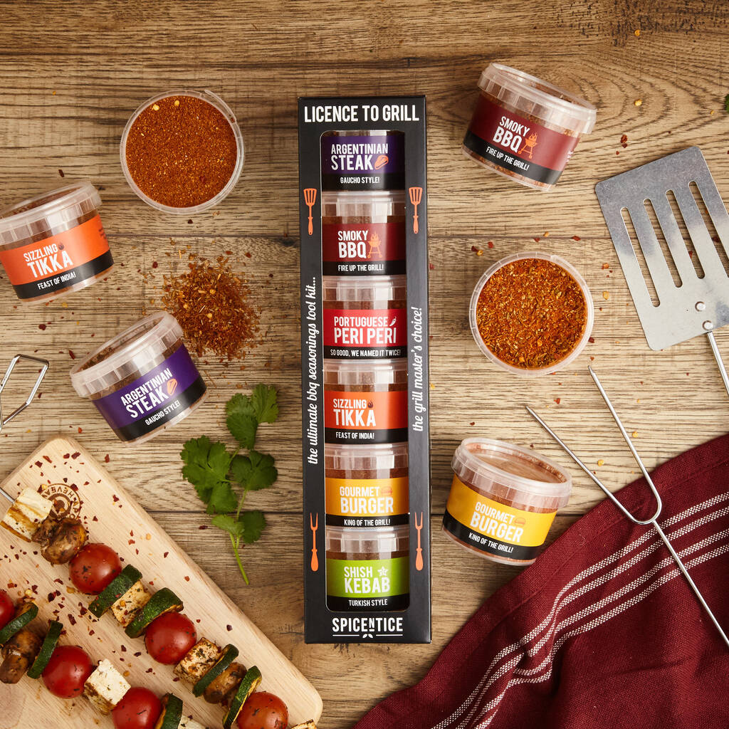 The Ultimate BBQ Seasoning, Rub And Marinade Gift Set