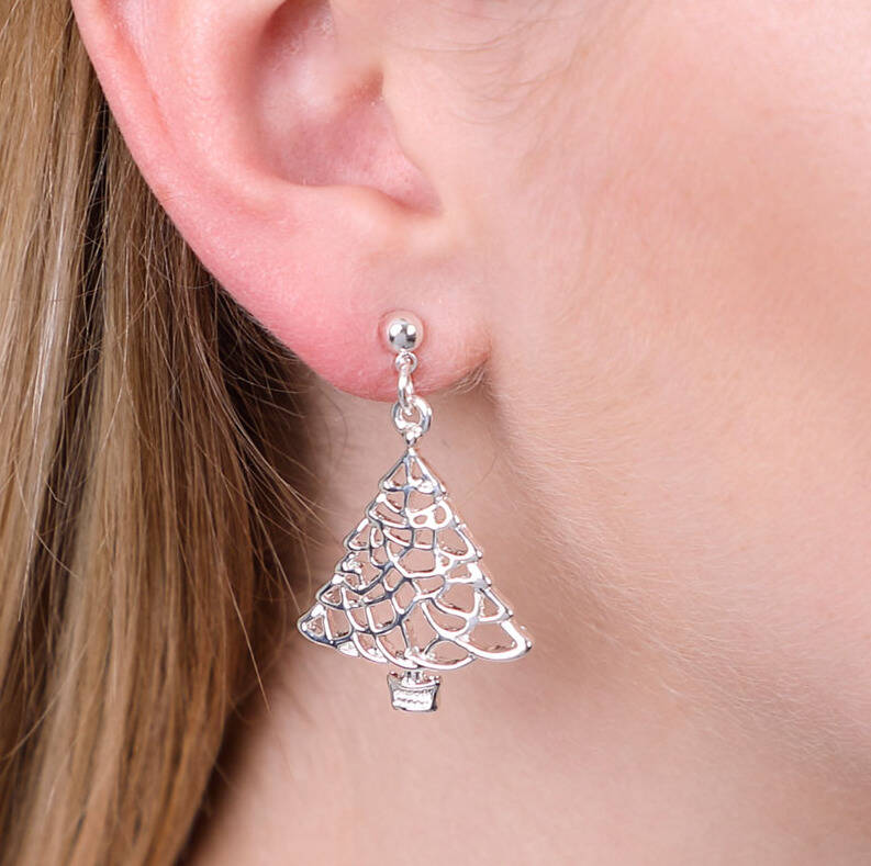 Christmas Tree Earrings