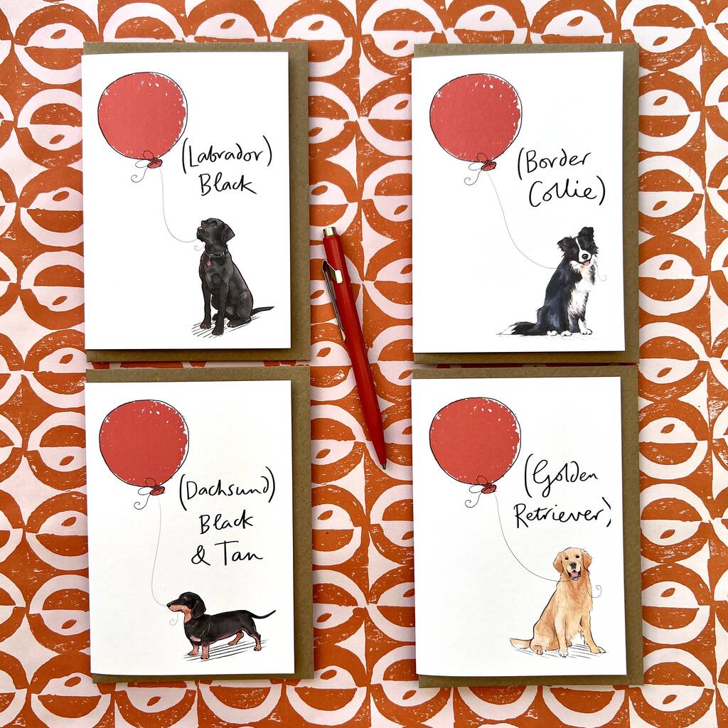 Dog Breed Birthday Card
