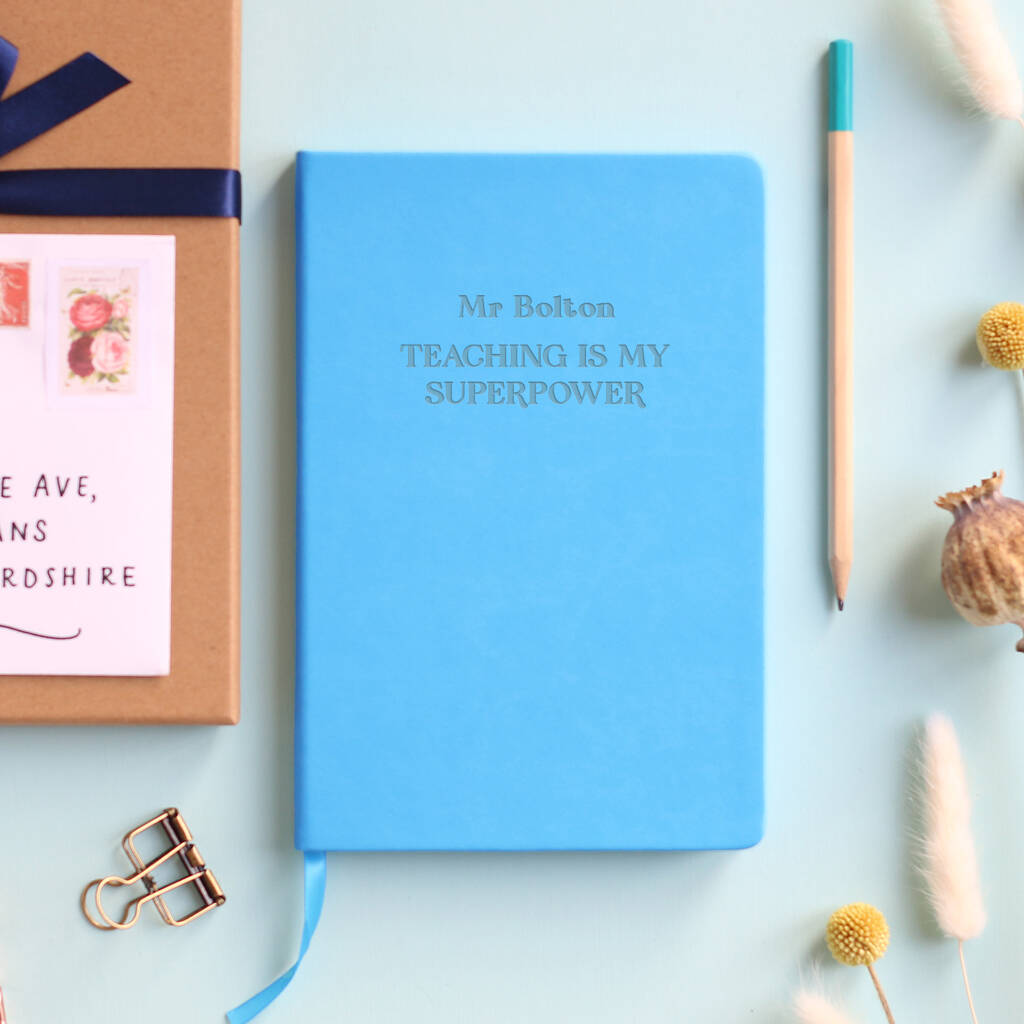 Teaching Is My Superpower Personalised Notebook