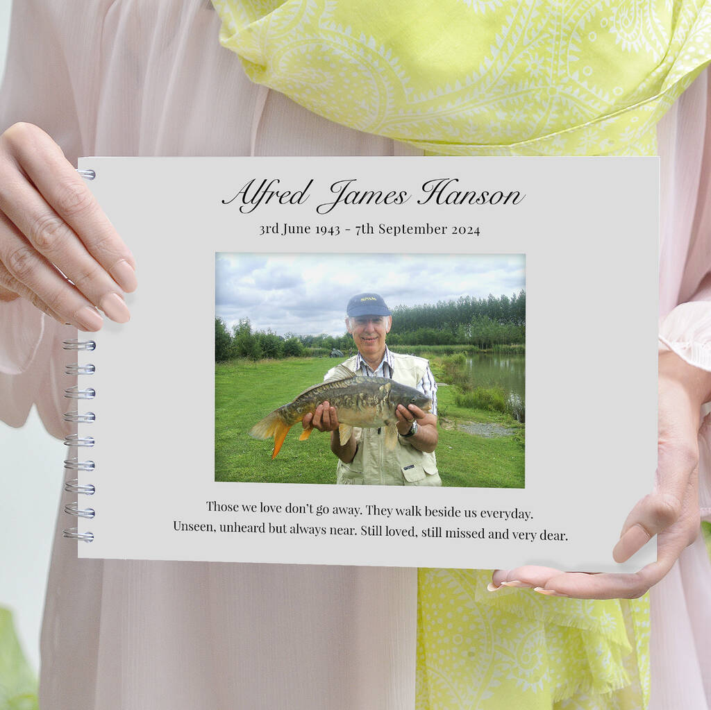 Personalised Book Of Remembrance