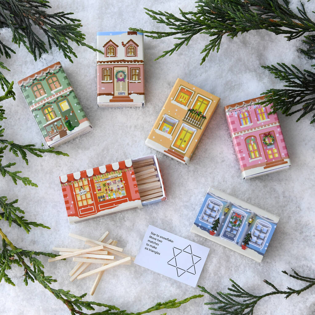 Matchstick Puzzles Alternative Christmas Cracker Set