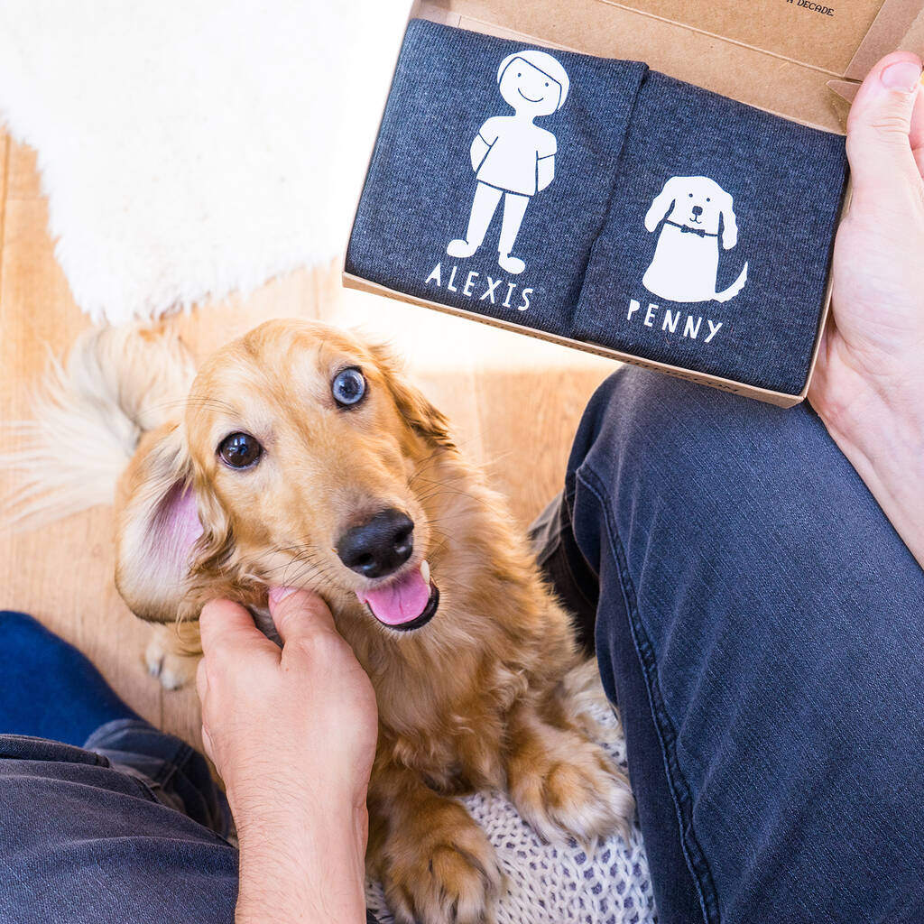 Personalised From The Dog Socks