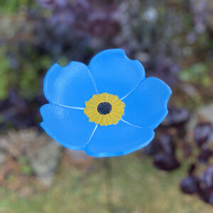 Cast Iron Forget Me Not Bird Feeder Garden Ornament