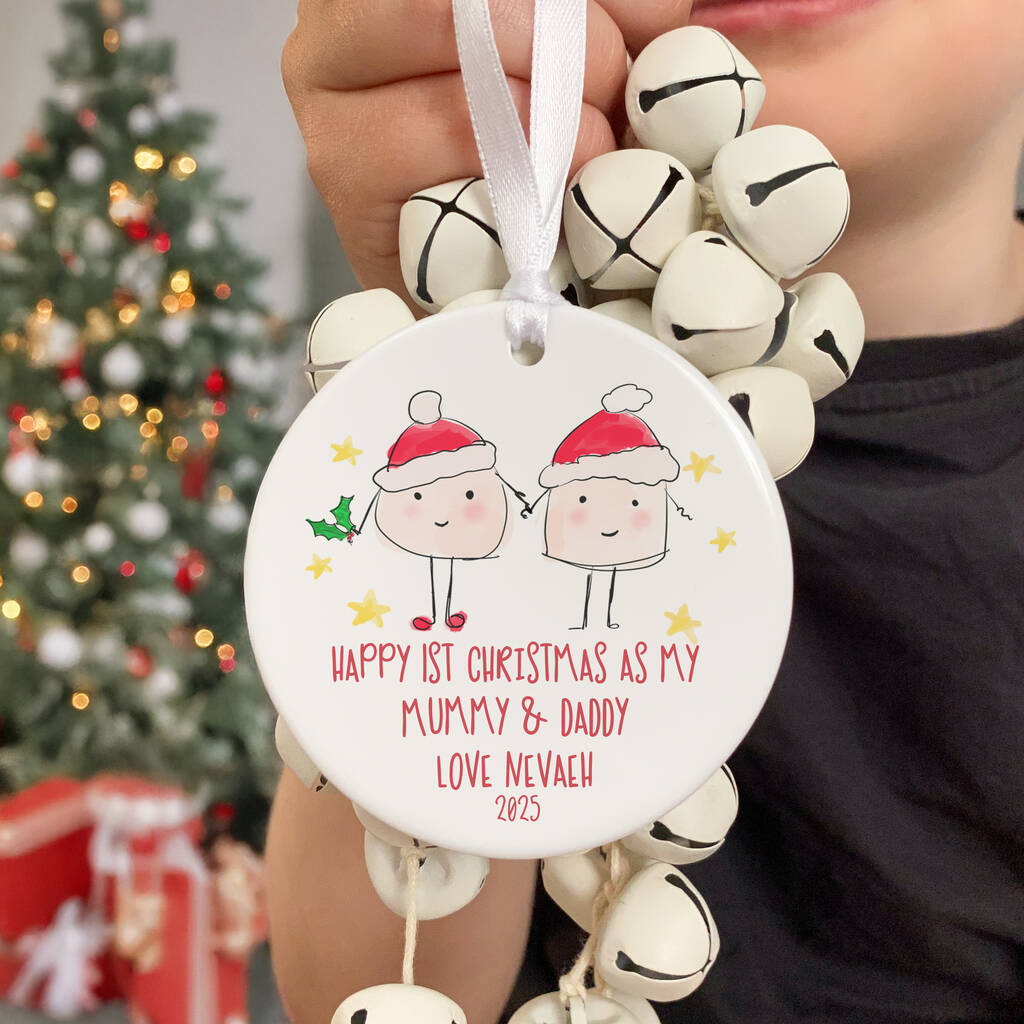 1st Christmas As My Mummy And Daddy Decoration C